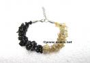 Citrine Tourmaline Combi Fusewire Bracelet